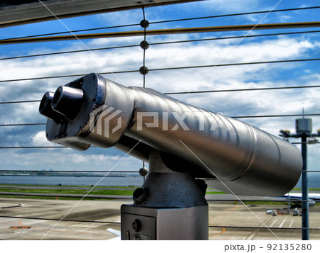 【東京】羽田空港の望遠鏡 【東京】羽田空港の望遠鏡 92135280