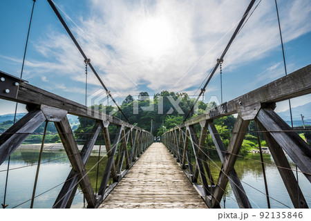 《岐阜県》中津川市　村瀬橋 92135846