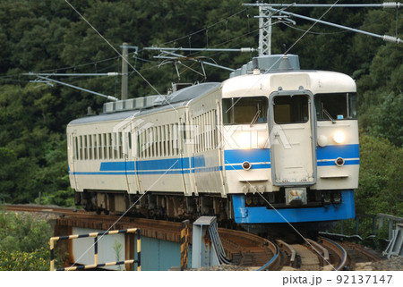 北陸本線 敦賀ー新疋田 JR西日本 475系 A06編成(金沢) 北陸本線 敦賀ー新疋田 JR西日本 475系 A06編成(金沢) 92137147