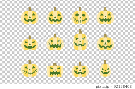 傑克 O 燈籠套裝黃色條紋圖案 92138408