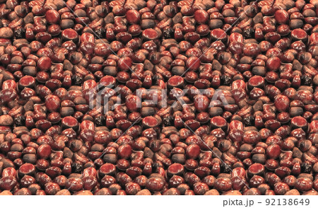 chestnut pile brown fruit ripe shiny roast tasty autumn harvest background chestnut pile brown fruit ripe shiny roast tasty autumn harvest background 92138649
