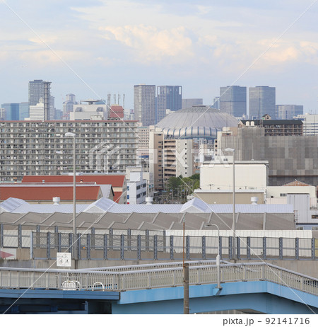千歳橋 大正区 大阪市内風景 大正内港艀桟橋 倉庫 資材置き場 昭和山 トラス建築 大阪湾風景 千歳橋 大正区 大阪市内風景 大正内港艀桟橋 倉庫 資材置き場 昭和山 トラス建築 大阪湾風景 92141716