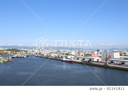千歳橋 大正区 大阪市内風景 大正内港艀桟橋 倉庫 資材置き場 昭和山 トラス建築 大阪湾風景 千歳橋 大正区 大阪市内風景 大正内港艀桟橋 倉庫 資材置き場 昭和山 トラス建築 大阪湾風景 92141811