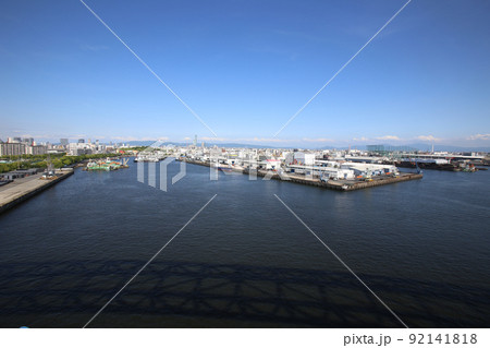 千歳橋 大正区 大阪市内風景 大正内港艀桟橋 倉庫 資材置き場 昭和山 トラス建築 大阪湾風景 千歳橋 大正区 大阪市内風景 大正内港艀桟橋 倉庫 資材置き場 昭和山 トラス建築 大阪湾風景 92141818