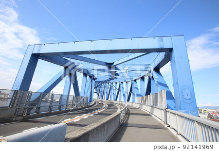 千歳橋 大正区 大阪市内風景 大正内港艀桟橋 倉庫 資材置き場 昭和山 トラス建築 大阪湾風景 千歳橋 大正区 大阪市内風景 大正内港艀桟橋 倉庫 資材置き場 昭和山 トラス建築 大阪湾風景 92141969