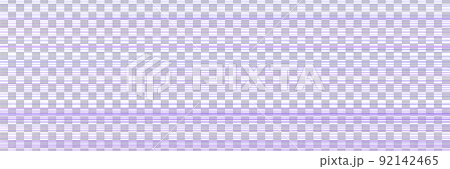 ベクターデータの紫色ボーダー柄 3:1 ベクターデータの紫色ボーダー柄 3:1 92142465