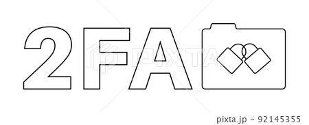 Two factor authentication Two factor authentication 92145355