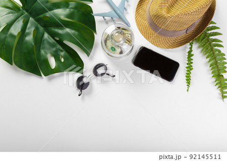 travel concept with plane 92145511
