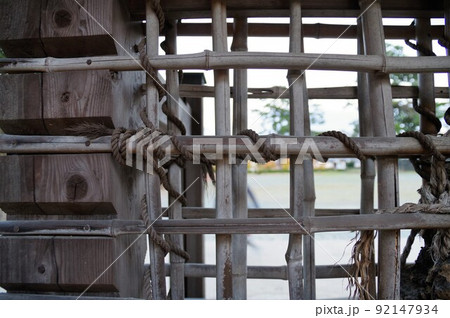 日本伝統の土壁造り4 日本伝統の土壁造り4 92147934