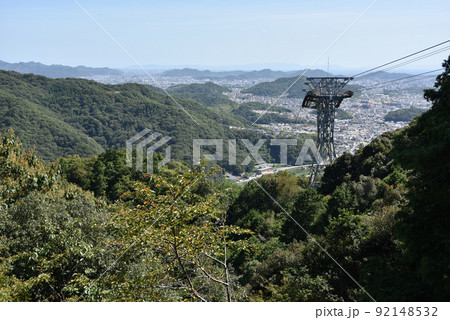書写山円教寺 山頂から姫路市内遠望 兵庫県姫路市 書写山円教寺 山頂から姫路市内遠望 兵庫県姫路市 92148532