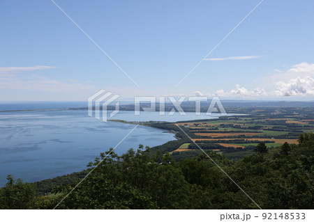 サロマ湖展望台からの風景 サロマ湖展望台からの風景 92148533