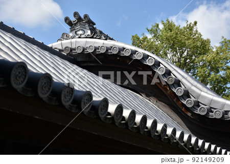 東福寺 回廊の屋根瓦 京都市東山区 東福寺 回廊の屋根瓦 京都市東山区 92149209