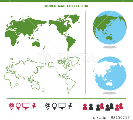 世界地図　セット 92150217
