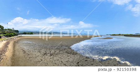 八坂川河口のパノラマ 八坂川河口のパノラマ 92150398
