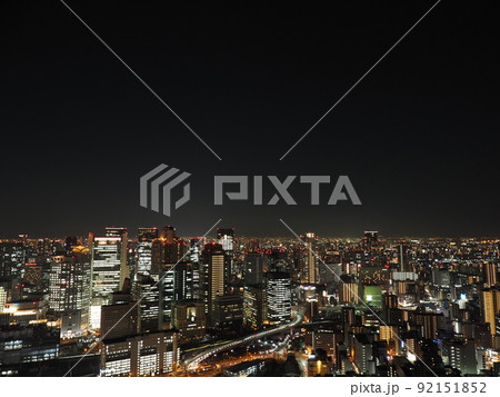 大阪スカイビル・空中庭園からの夕景、夜景 92151852