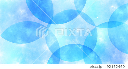 海　和紙　和柄　背景 92152460