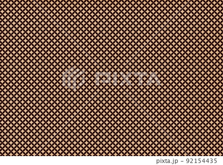 模様のあるクラフト紙の背景用テクスチャ 92154435