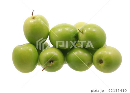 Jujube fruits isolated on white background Jujube fruits isolated on white background 92155410