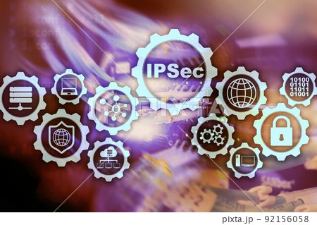 IP Security. Data Protection Protocols. IPSec. Internet and Protection Network concept IP Security. Data Protection Protocols. IPSec. Internet and Protection Network concept 92156058