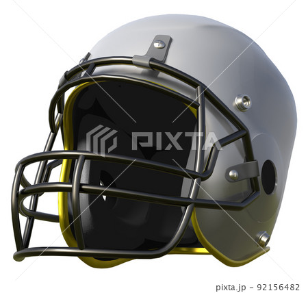 アメリカンフットボール用ヘルメットのイラスト素材 [92156482] - PIXTA