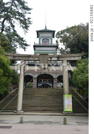 尾山神社の「神門」(石川県金沢市尾山町) 尾山神社の「神門」(石川県金沢市尾山町) 92156882