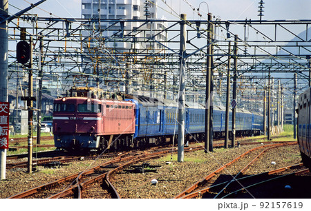 2003年 EF81410の牽くブルートレインさくら・はやぶさ 2003年 EF81410の牽くブルートレインさくら・はやぶさ 92157619