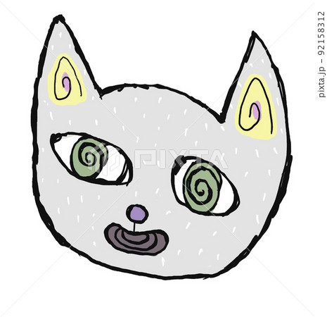 うずまき猫・ねずみ色 うずまき猫・ねずみ色 92158312
