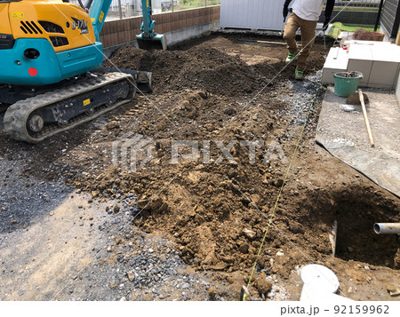 掘削作業 92159962