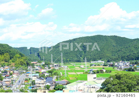 道の駅 和紙の里ひがしちちぶ展望台からの景色 92160465
