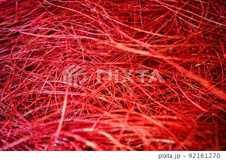 Macro shot of tangled threads close up Macro shot of tangled threads close up 92161270