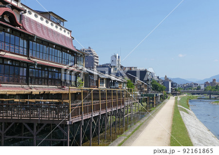 京都鴨川納涼床 京都鴨川納涼床 92161865