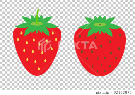Two simple strawberries Two simple strawberries 92162973