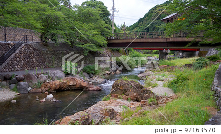 長門 風景 温泉街 長門 風景 温泉街 92163570