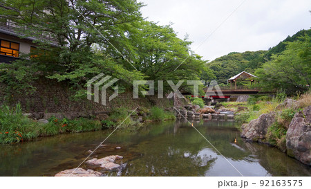 長門 風景 温泉街 長門 風景 温泉街 92163575