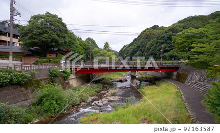 長門 風景 温泉街 長門 風景 温泉街 92163587