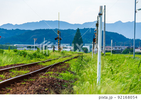 静岡県掛川市細谷　天竜浜名湖鉄道と沿線の風景 92168054