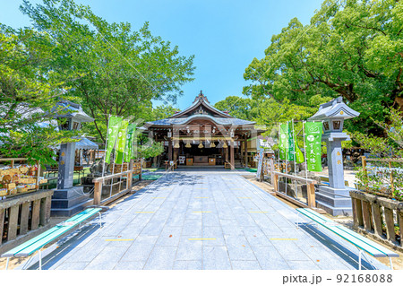 夏の宇美八幡宮 福岡県宇美町 夏の宇美八幡宮 福岡県宇美町 92168088