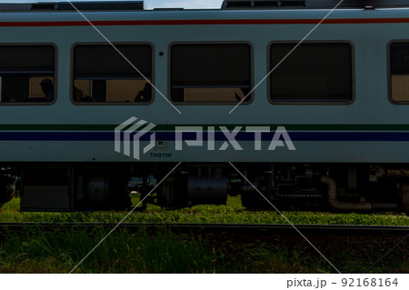 静岡県掛川市細谷　天龍浜名湖鉄道と沿線の風景 92168164