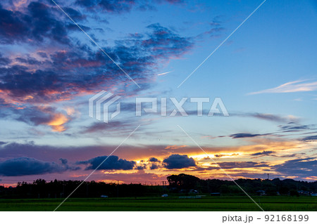 静岡県掛川市細谷　天龍浜名湖鉄道と沿線の風景 92168199