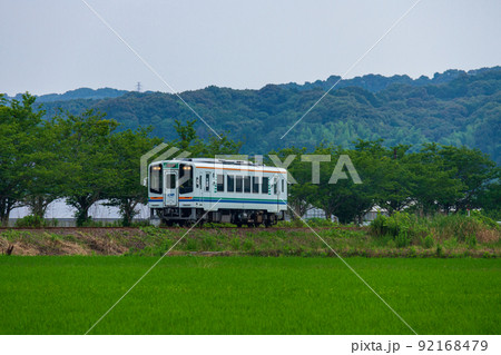 静岡県袋井市川会　天竜浜名湖鉄道と沿線の風景 92168479