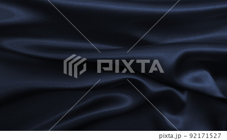 Smooth elegant dark grey silk or satin texture as abstract background. Luxurious background design 92171527