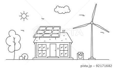 Eco environmental picture. 92171682