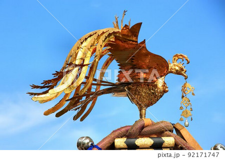 日光街道【粕壁宿】宿場町の夏祭り…24基の神輿が集う 92171747