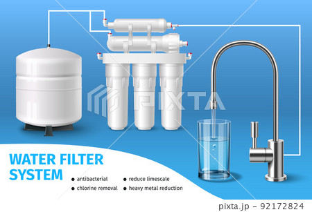 Water Filter Realistic 92172824