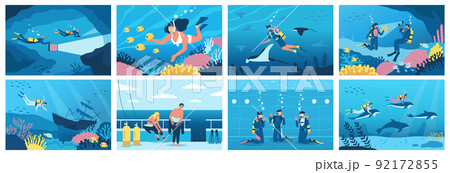 Diving Flat Set 92172855