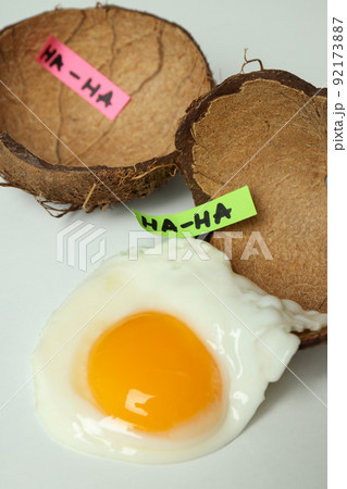 Concept of International 1st April Fool's Day 92173887