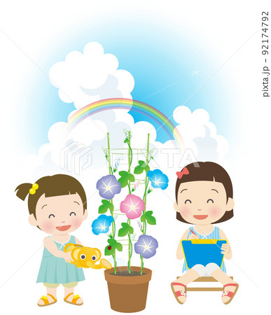 姉の夏休みの宿題のお手伝いをする妹2 92174792