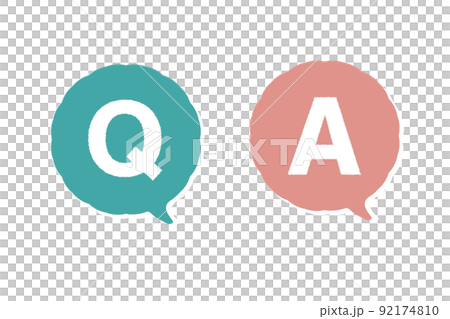 Q&Aのアイコンセット 92174810