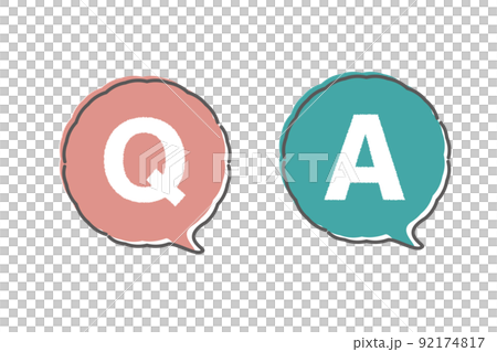 Q&Aのアイコンセット Q&Aのアイコンセット 92174817