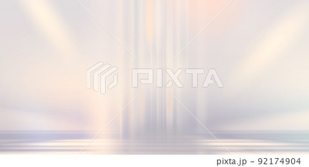 【幅6000px】オーロラ　光彩　グラデーション　ステージ　背景	 92174904